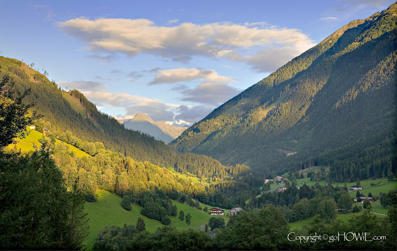 Mountain and trees, Austria