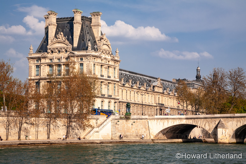 Louvre and the River Seine, Paris, France