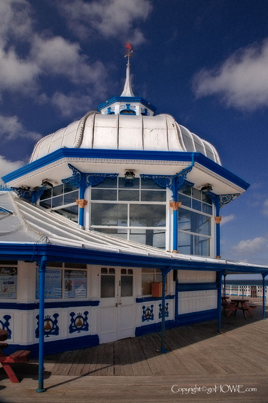 Pavillion on the pier, Llandudno, North Wales