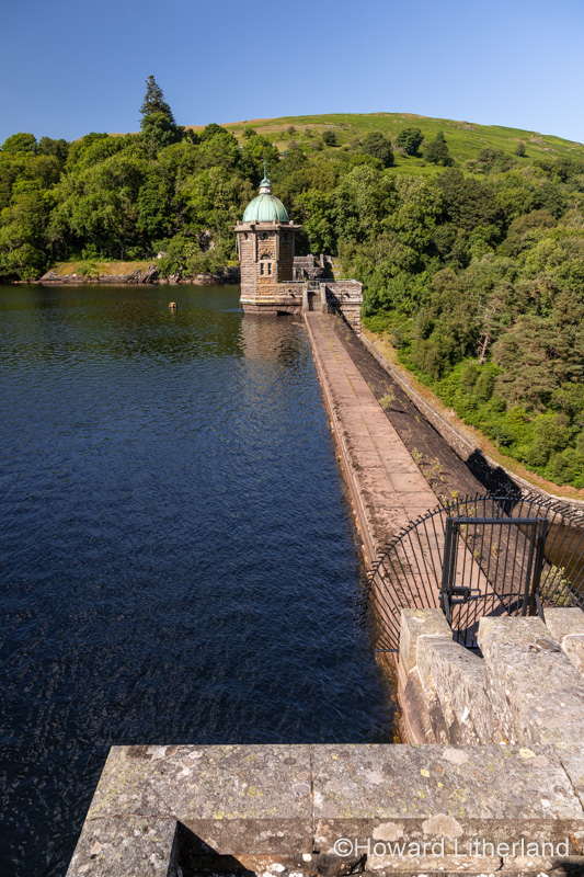 Pen-y-Garreg dam, Elan Valley, Powys, Wales