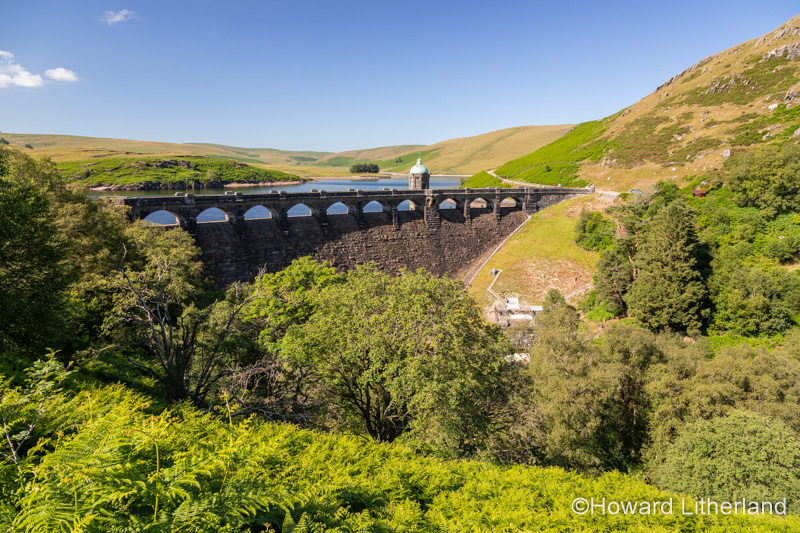 Craig Goch dam, Elan Valley, Powys, Wales