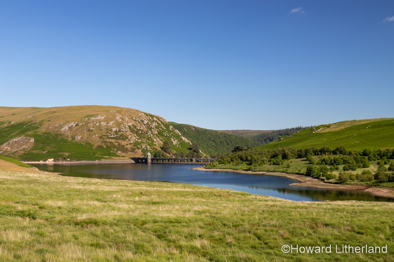 Craig Gogh dam and reservoir, Elan Valley, Powys, Wales