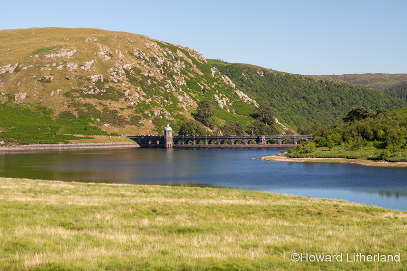 Craig Gogh dam and reservoir, Elan Valley, Powys, Wales