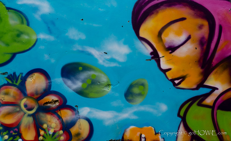 Graffiti street art, Reykjavik, Iceland