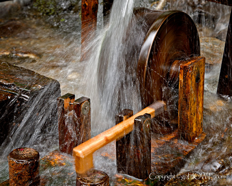 Model waterwheel, Schladming, Austria