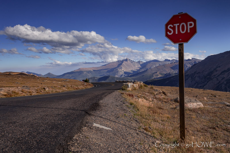 Trail Ridge Road in the Rocky Mountain National Park, Colorado, U.S.A.