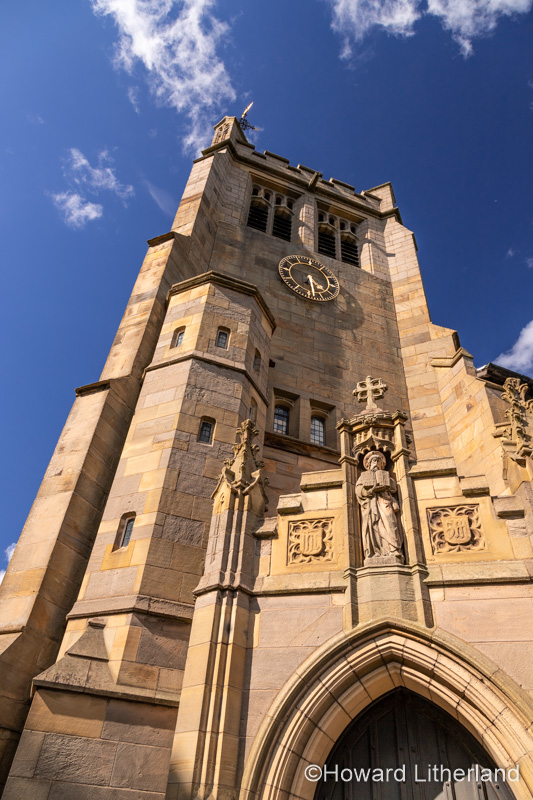Saint Matthews Buckley parish church stonework