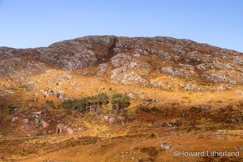 Mountains in the highlands of northwest Scotland