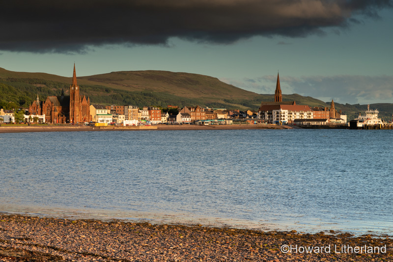 Largs Bay at sunset, Ayrshire, Scotland