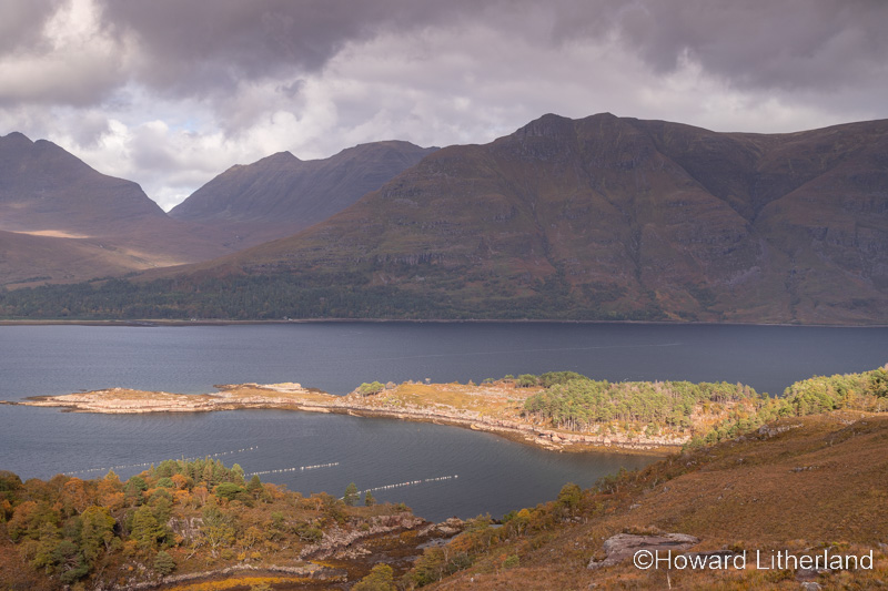Little Loch Torridon in the highlands of northwest Scotland
