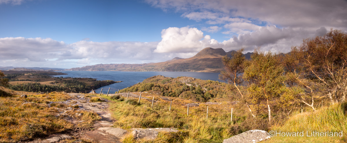 Little Loch Torridon in the highlands of northwest Scotland