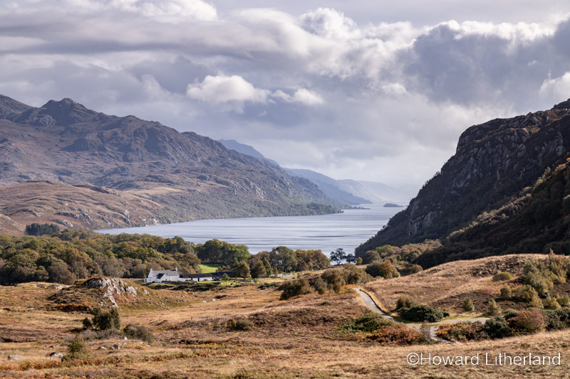 Loch Maree in the highlands of Scotland