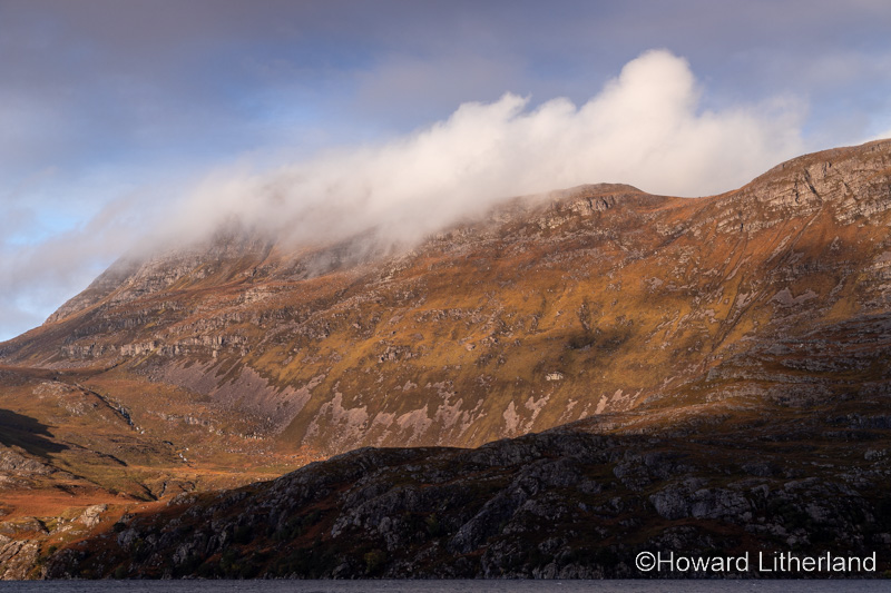 Slioch mountain in the Beinn Eighe nature reserve, northwest Scotland