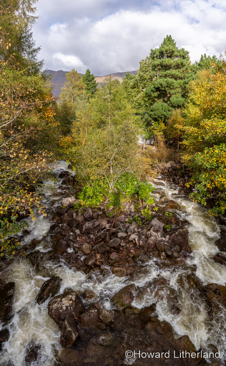 Allt Coire Rooill river at Torridon, northwest Scotland