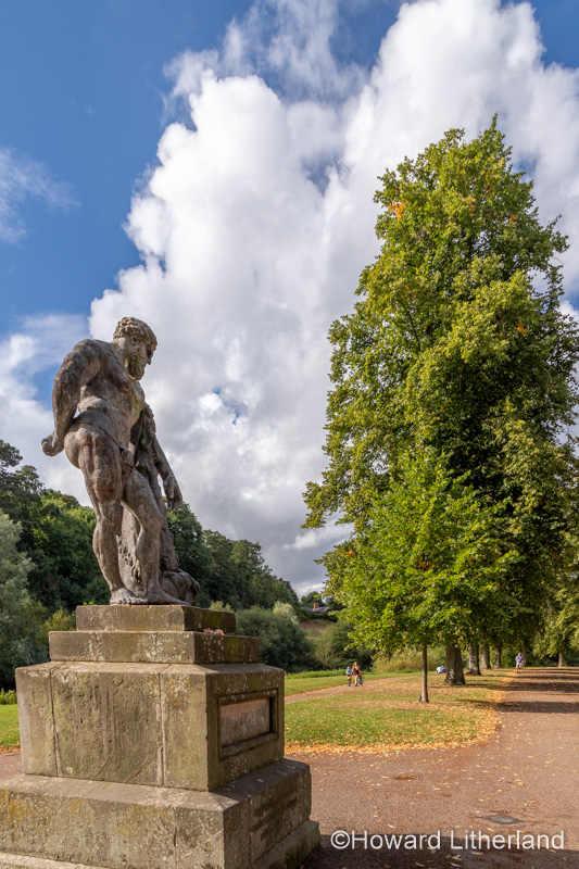 Hercules statue, Shrewsbury, England