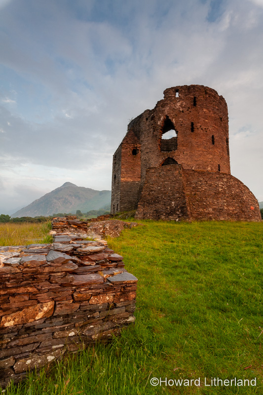 Dolbadarn Castle ruins, Snowdonia, North Wales