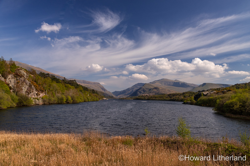 Llyn Padarn in the Snowdonia National Park, North Wales