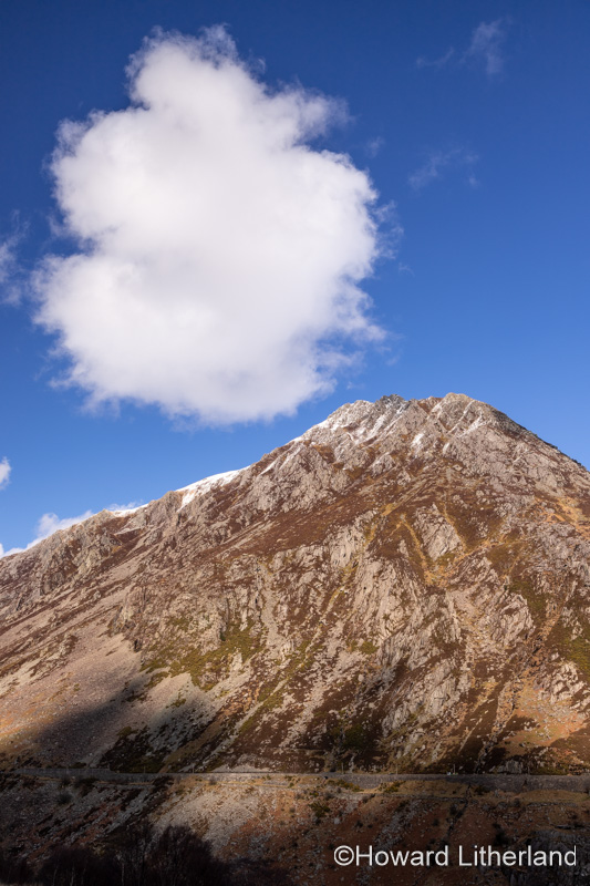 Pen yr Ole Wen mountain, Snowdonia, North Wales