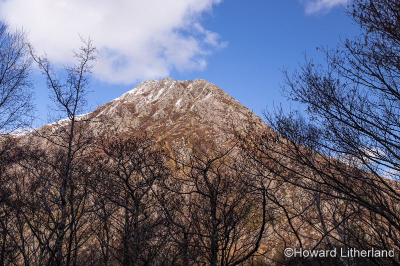 Pen yr Ole Wen mountain, Snowdonia, North Wales