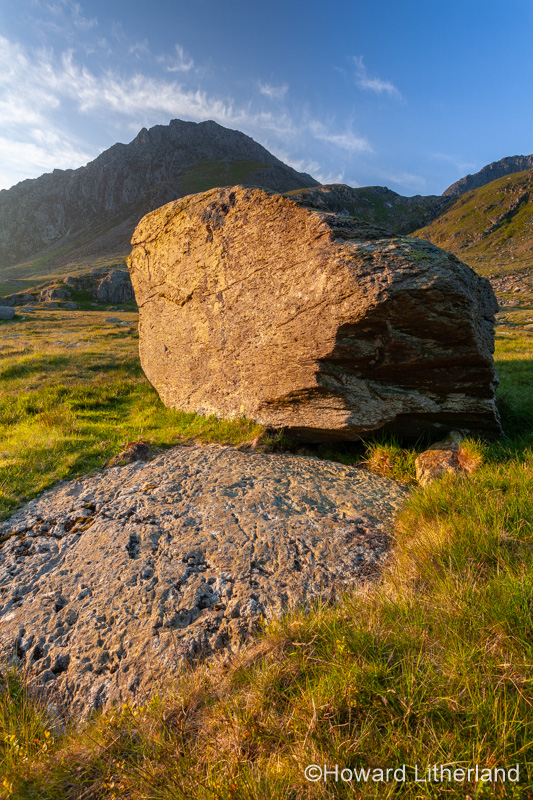 Tryfan mountain at sunrise, Snowdonia, North Wales