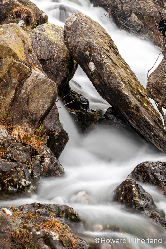 Waterfall at Llyn Idwal, Snowdonia, North Wales