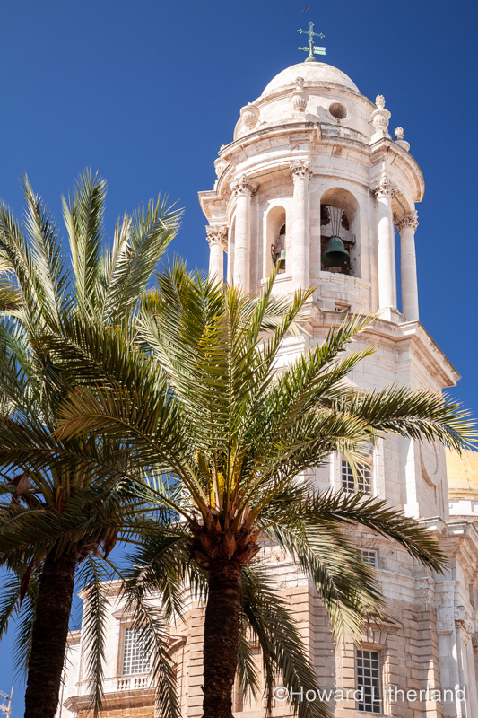 Ornate building, Cadiz, Spain