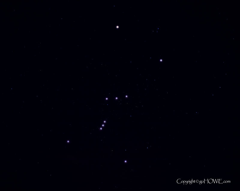 Stars - Orion constellation