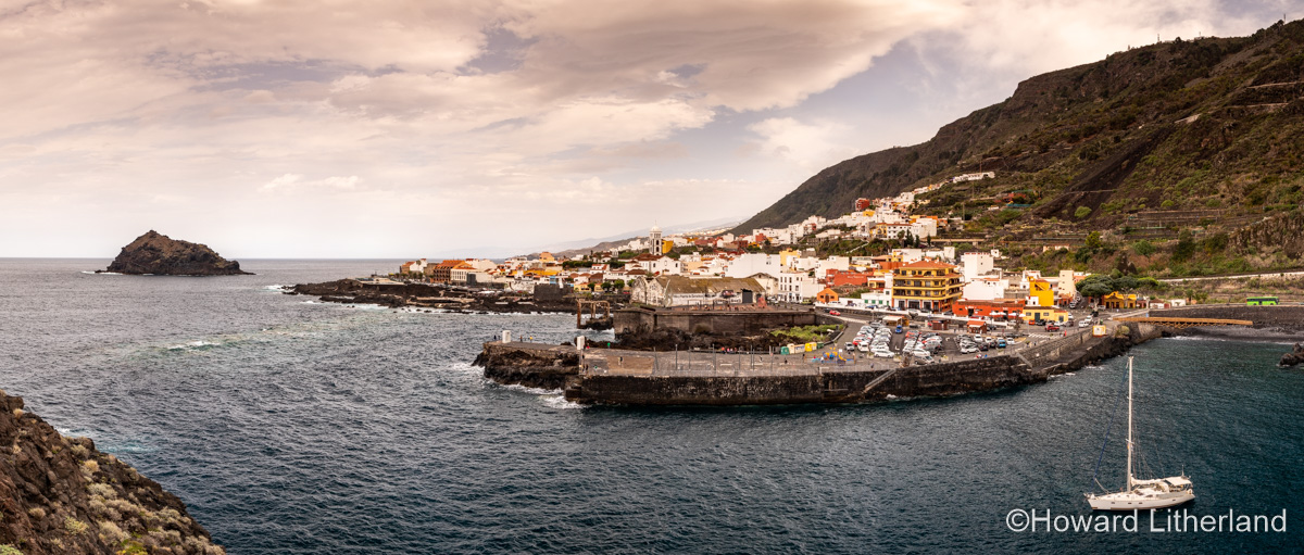 The port of Garachico, Tenerife, Canary Islands