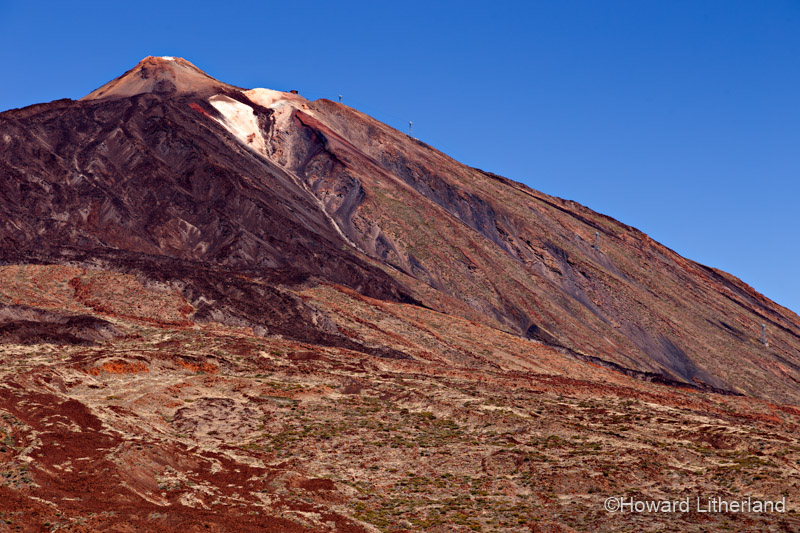 Mount Teide in the Teide National Park on Tenerife in the Canary Islands