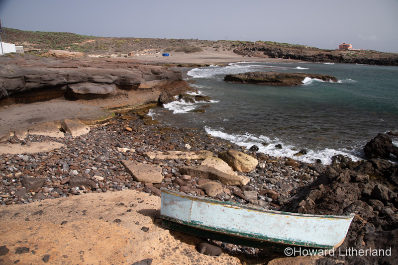 Playa de los Abriguitos on Tenerife in the Canary Islands