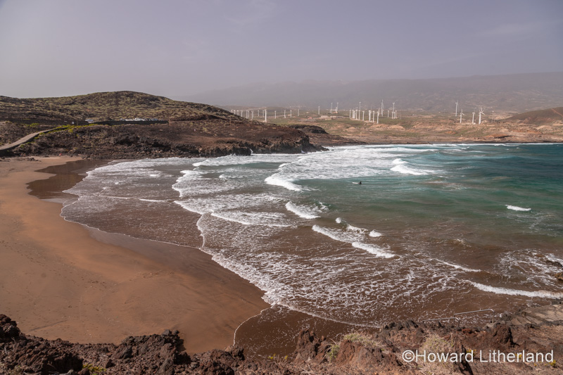 Playa Grande on Tenerife in the Canary Islands