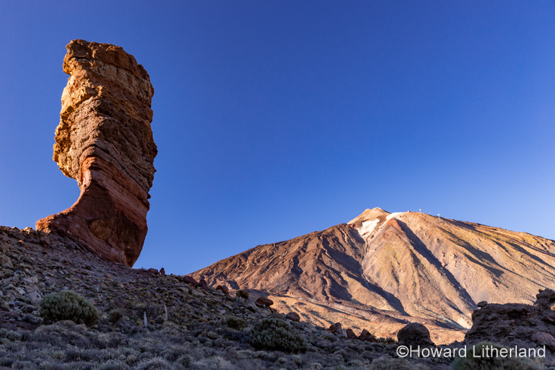 Mount Teide and Roque Chinchado, Tenerife, Canary Islands