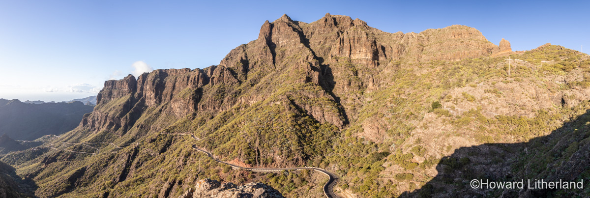 The Teno mountains on Tenerife in the Canary Islands