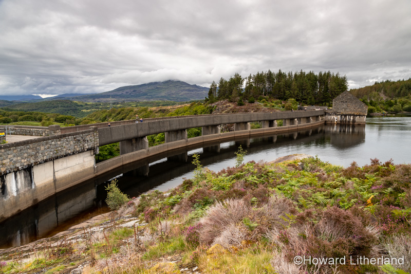 Maentwrog dam at Llyn Trawsfynydd, Wales