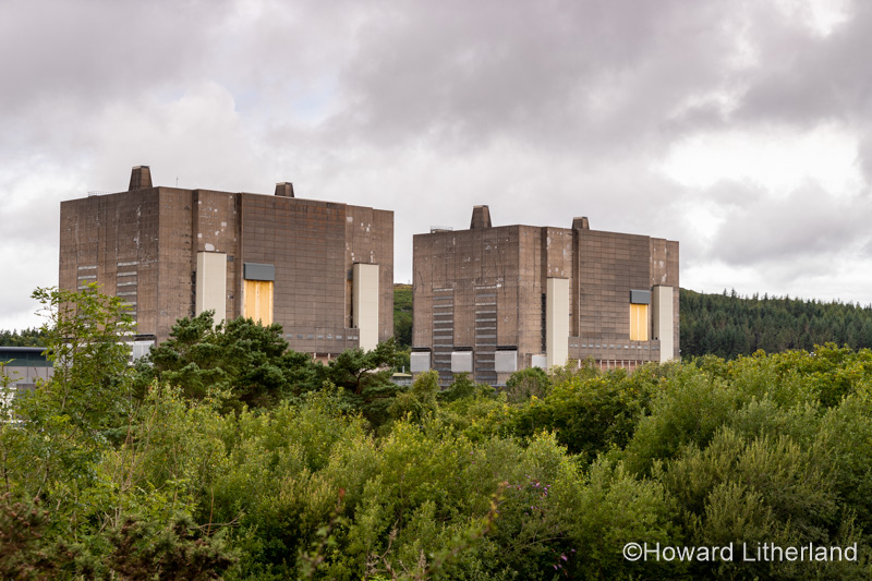 Trawsfynydd magnox nuclear power station, Wales