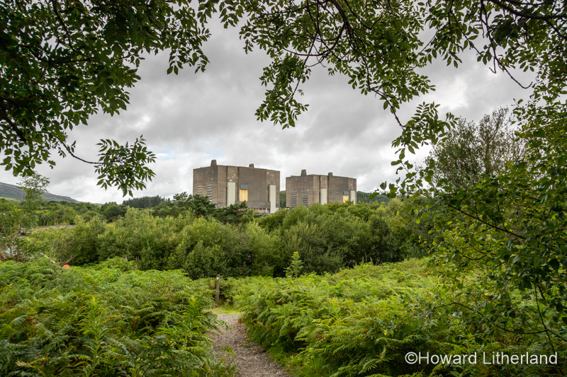 Trawsfynydd magnox nuclear power station, Wales