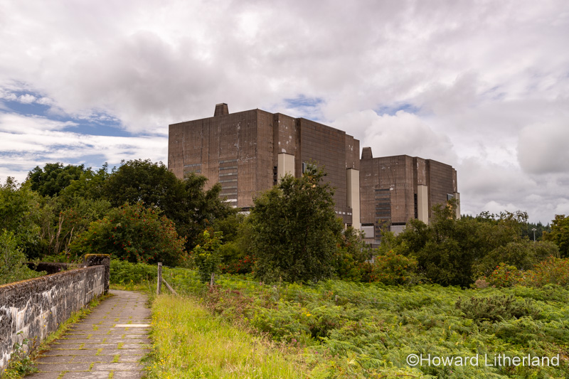 Trawsfynydd magnox nuclear power station, Wales