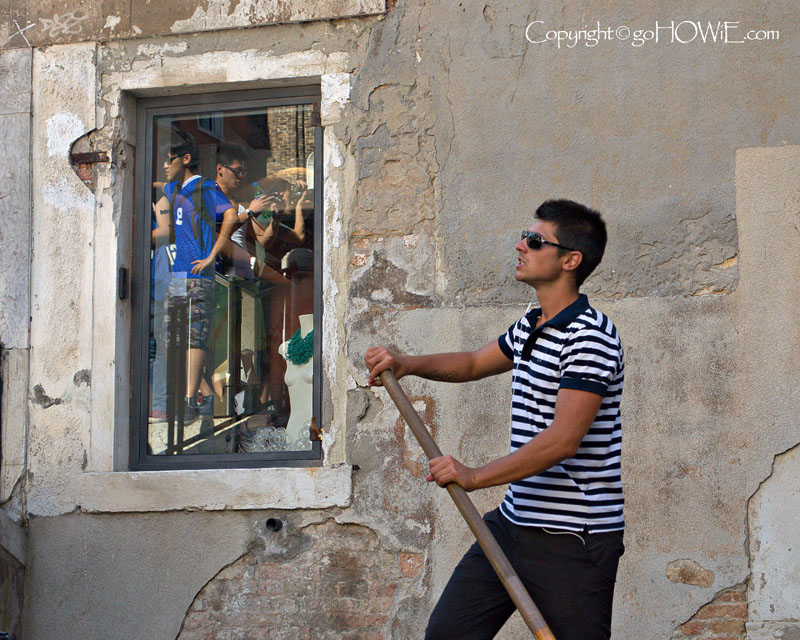 Gondolier, Venice