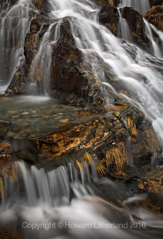 Waterfall, Watkin Path, Snowdonia